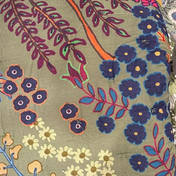 Anthropologie Averill Organic Cotton Quilt King size - Picture 9 of 11